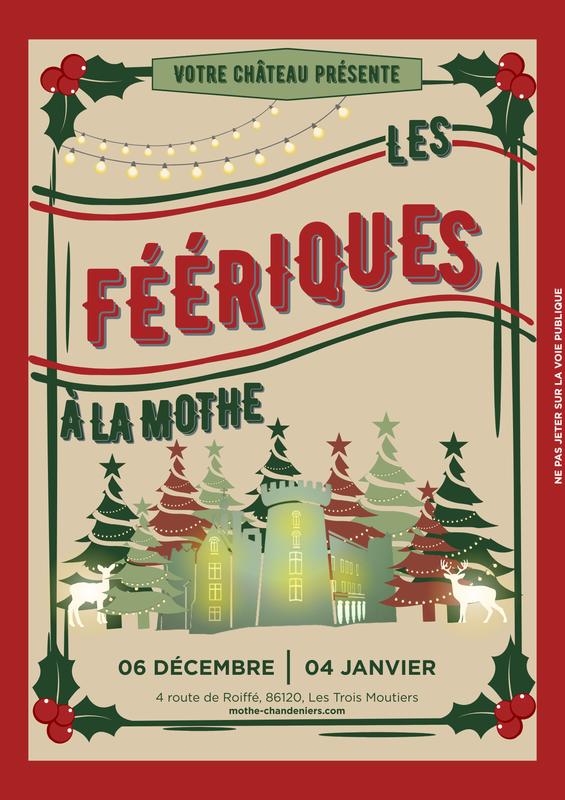 Les Féériques de Noël au Château de la Mothe-Chandeniers