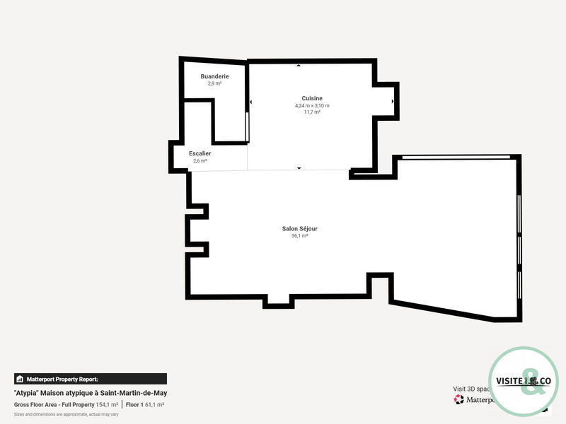 Maison ancienne - 110 m² - 6 pièces