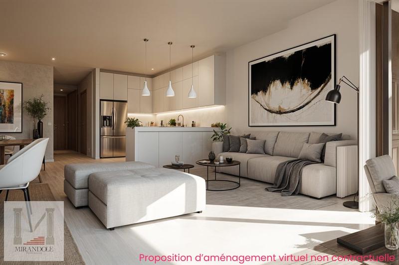 Appartement - 74 m² - 3 pièces