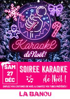 Soirée Karaoké de Noël (La Banou)