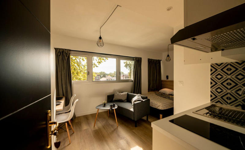 Studio - 17 m² - 1 pièce