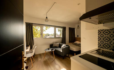 Studio - 17 m² - 1 pièce