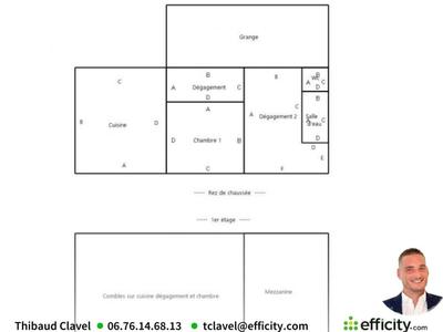 Maison - 69 m² - 3 pièces