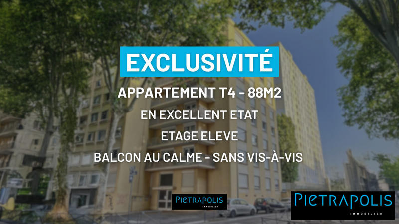 Appartement - 88 m² - 4 pièces