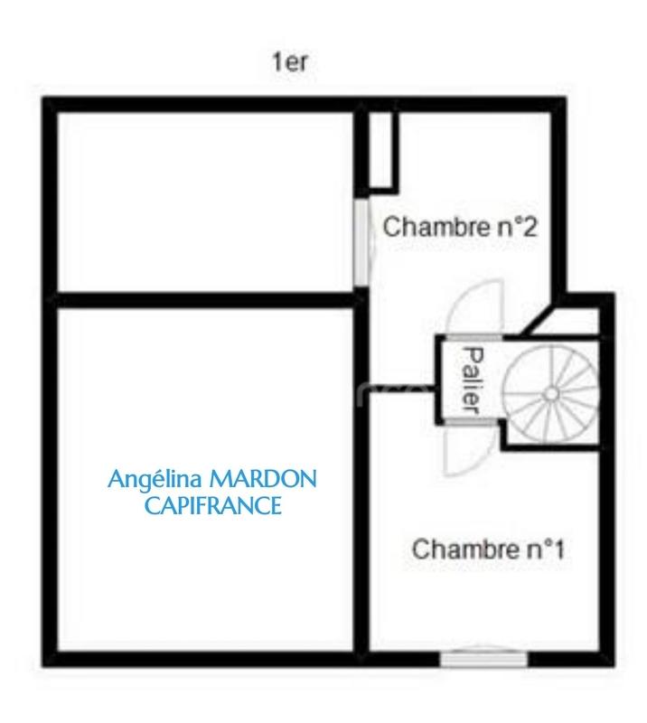 Maison de ville - 69 m² - 4 pièces