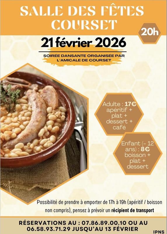 Soirée Dansante - Courset