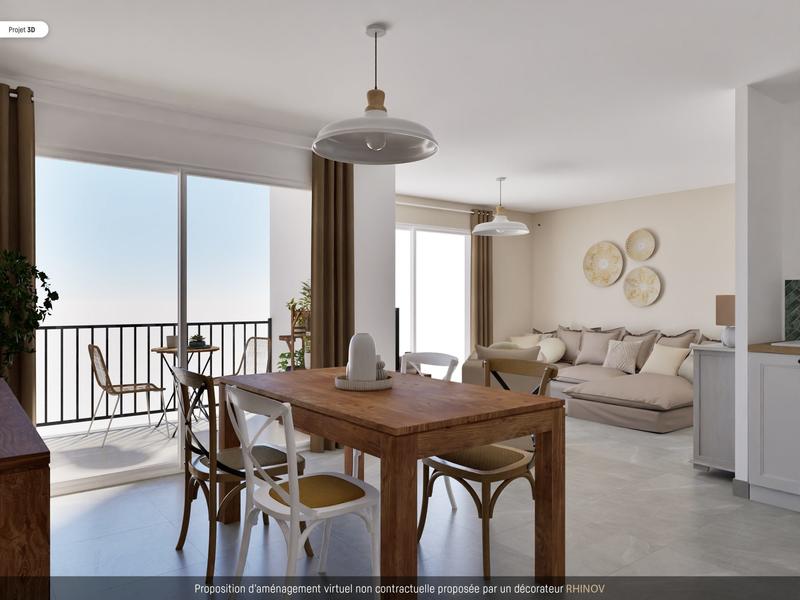 Appartement - 80 m² - 3 pièces