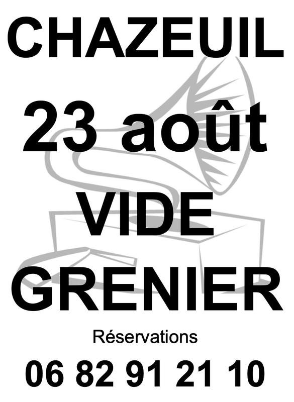Vide grenier du foyer rural