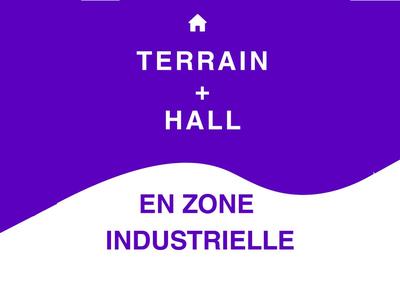 Terrain industriel - 3 800 m²
