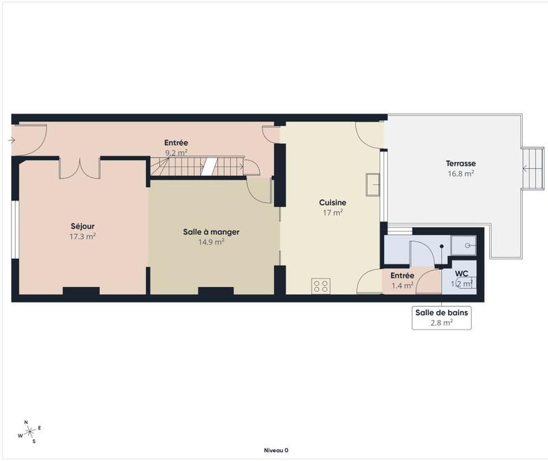 Maison - 138 m² - 6 pièces