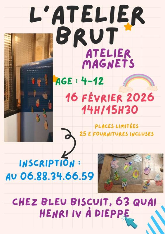 Atelier - Magnets pour enfant