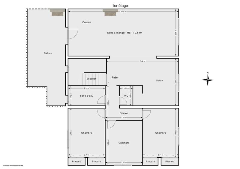 Maison - 170 m² - 6 pièces