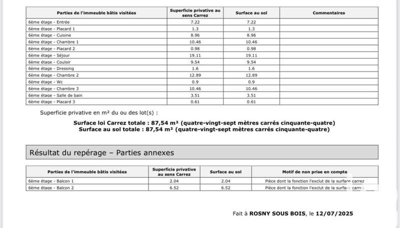 Appartement - 88 m² - 4 pièces