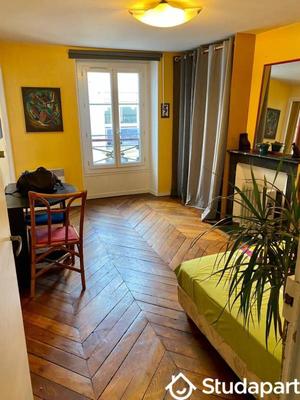 Chambre - 15 m² - 1 pièce