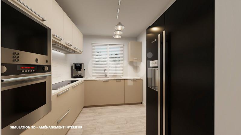 Appartement - 50 m² - 2 pièces