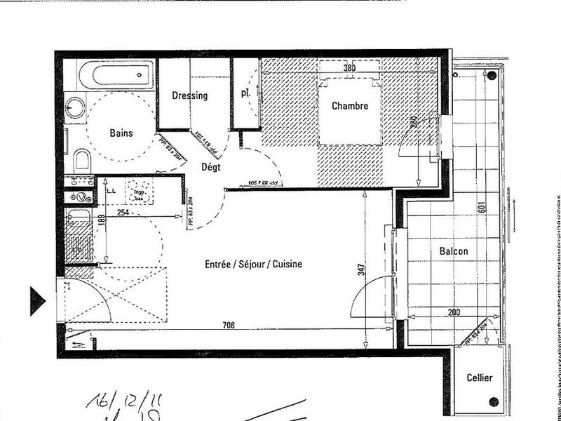 Appartement - 45 m² - 2 pièces