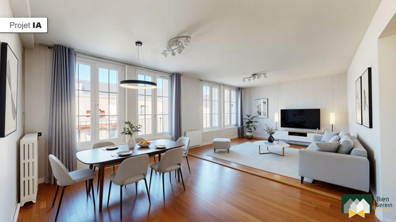 Appartement - 80 m² - 3 pièces