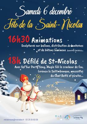 Fête de Saint-Nicolas à la Bresse