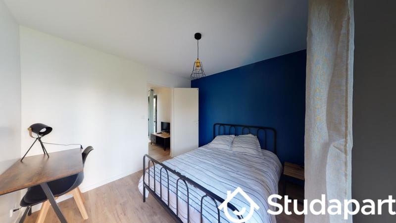 Chambre - 14 m² - 1 pièce