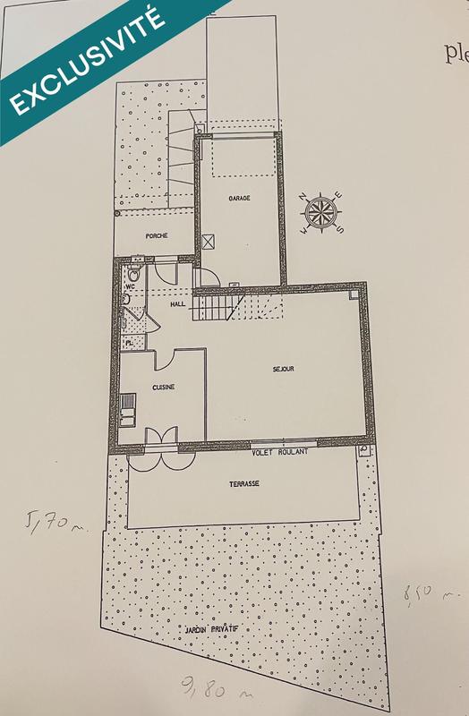 Maison - 90 m² - 4 pièces