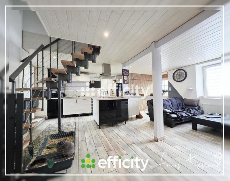 Maison de ville - 69 m² - 3 pièces