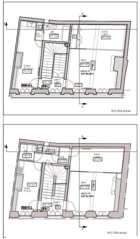 Immeuble - 214 m² - 3 pièces