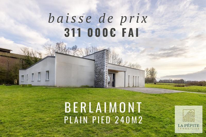 Maison - 240 m² - 8 pièces