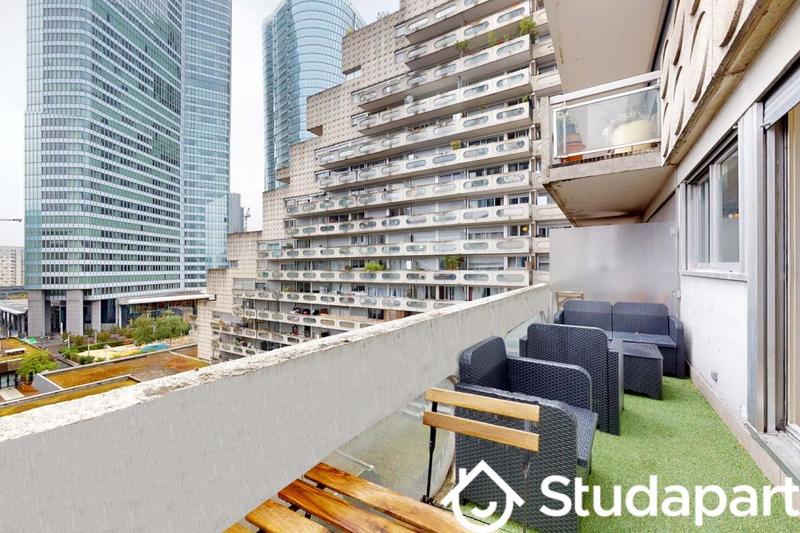 Chambre - 11 m² - 1 pièce