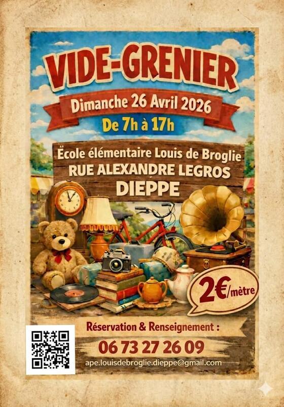 3ème vide-grenier des écoles louis de broglie