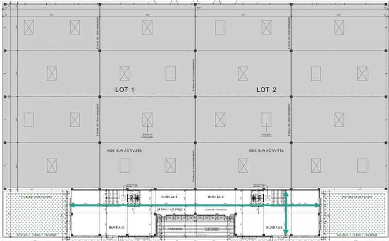 Local d'activité / Entrepôt - 2 364 m²