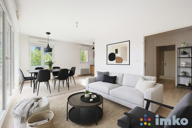 Appartement - 62 m² - 3 pièces