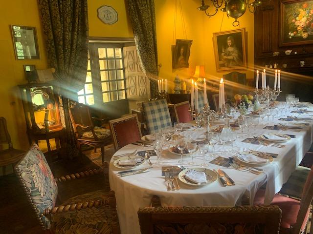 Visite guidée et repas aux chandelles - Châteaux en fête