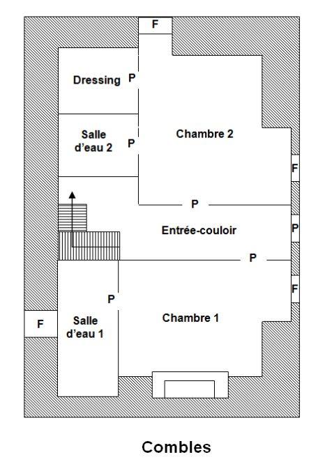 Maison ancienne - 111 m² - 3 pièces