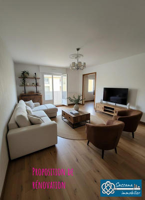 Appartement - 80 m² - 4 pièces