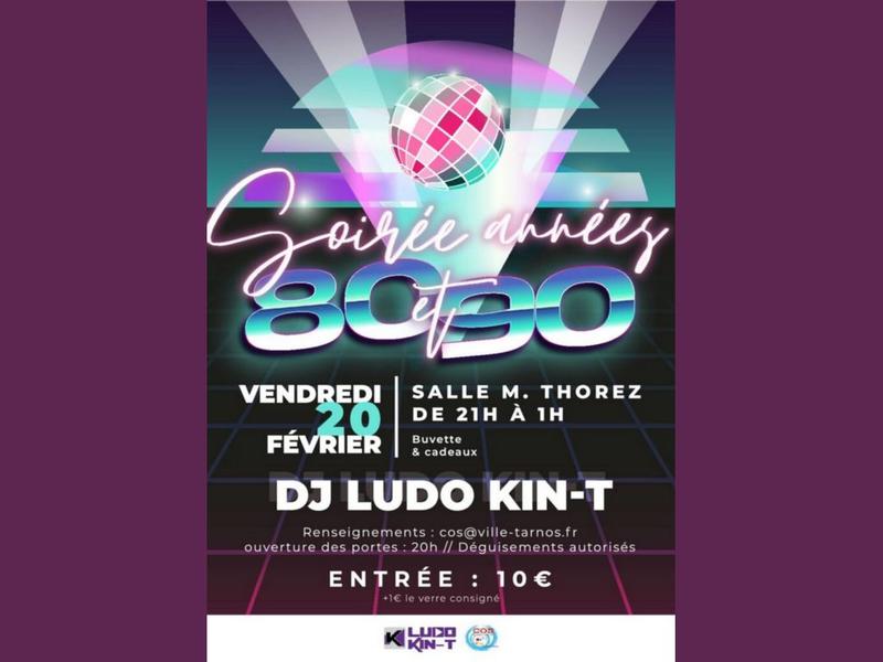 Soirée années 80-90