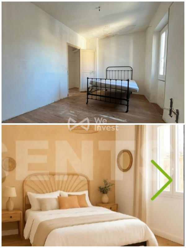 Maison ancienne - 95 m² - 6 pièces