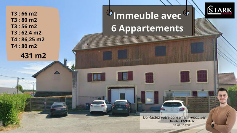Immeuble - 430 m²