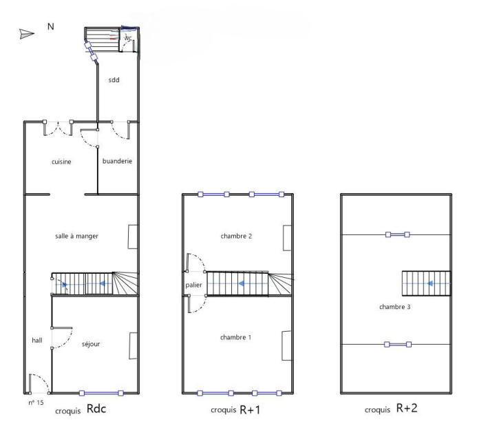 Maison - 100 m² - 5 pièces