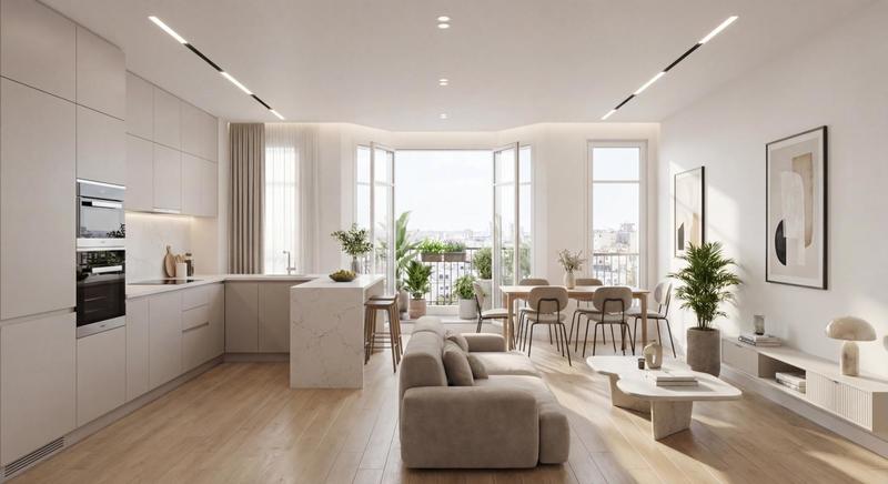 Appartement - 45 m² - 2 pièces