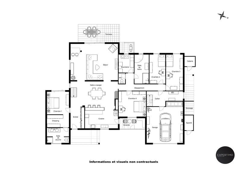 Maison - 180 m² - 6 pièces