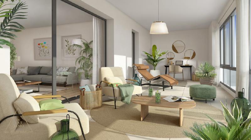 Appartement - 61 m² - 3 pièces