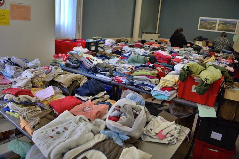 Braderie solidaire de printemps du secours catholique