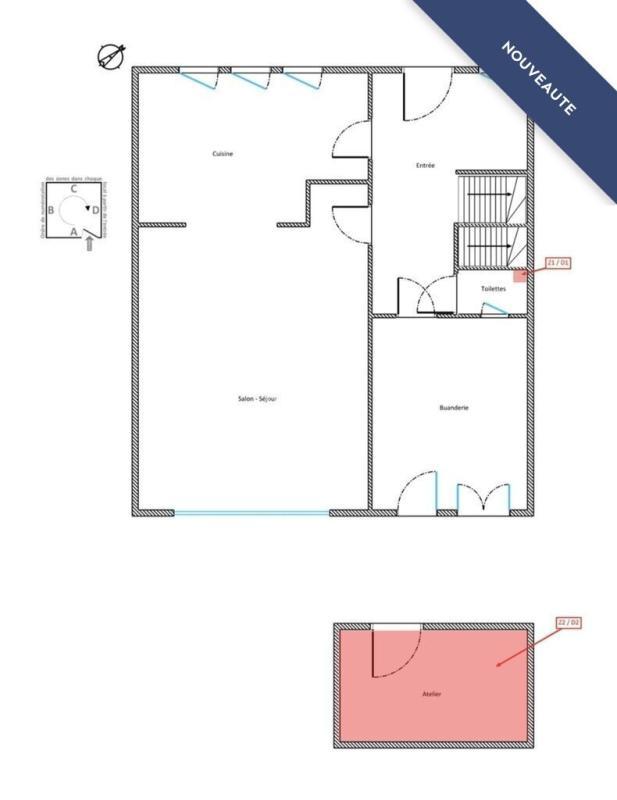 Maison - 104 m² - 5 pièces