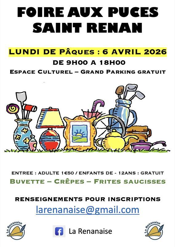Grande foire aux puces du lundi de pâques