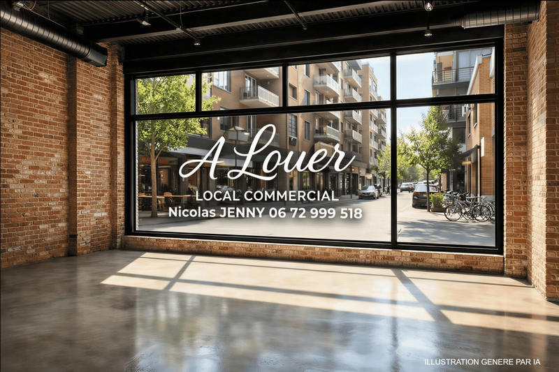 Local commercial - 78 m² - 3 pièces