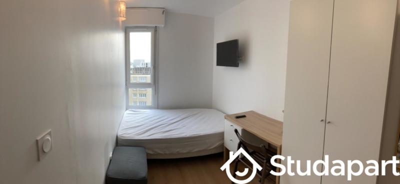 Chambre - 11 m² - 1 pièce