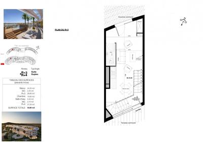 Appartement - 53 m² - 2 pièces