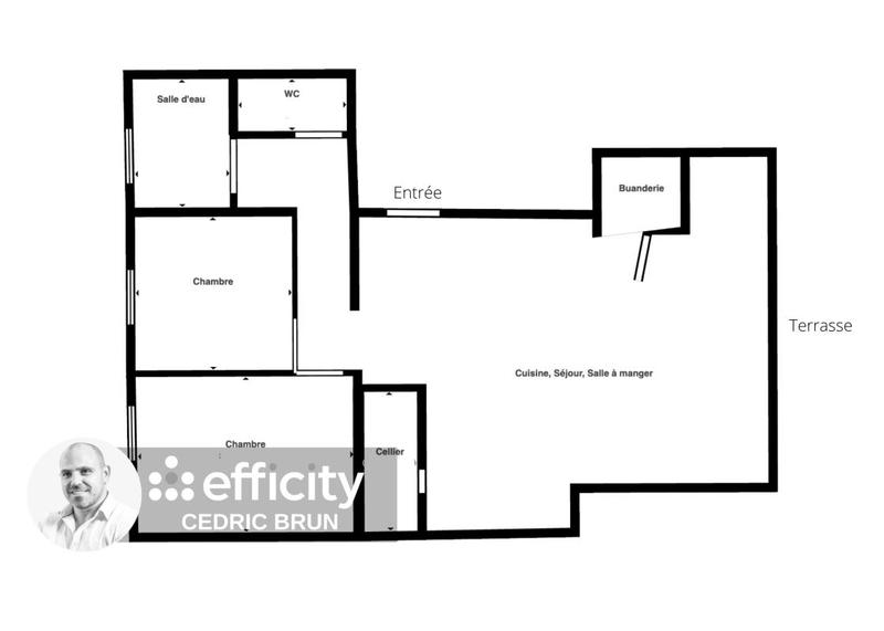 Appartement - 63 m² - 3 pièces