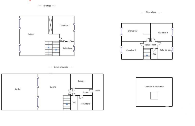 Maison - 112 m² - 6 pièces