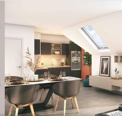 Appartement - 63 m² - 3 pièces